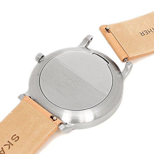 Skagen SKW6279 Watch, Blue/Brown [Parallel Import]