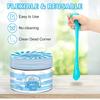 Magic Car Cleaning Gel Reusable Dust Remover Putty for Air Vent Keyboard Crevice Deep Clean with Floral Fragrance