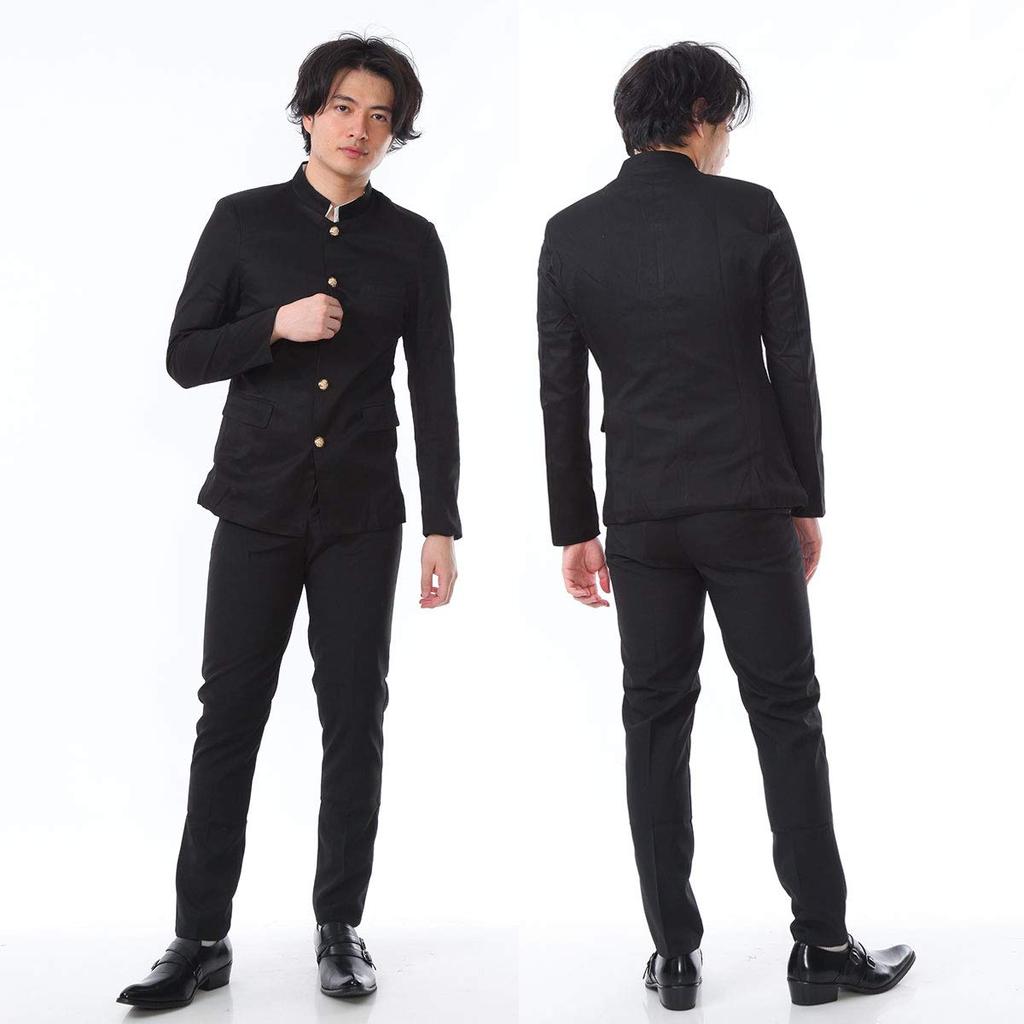 Gakuran Cosplay Uniform for Student High School Student Cheerleading Student Uniform C974 [monoii] Men, Costume, Boys' Costume, School, Costume,