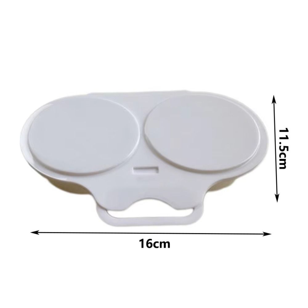 Food Grades Plastic Microwave Egg Cooker Kitchen Cooking Mold Easy To Clean Egg Steamer Portable Heat Resistant Steamed Egg Box 2