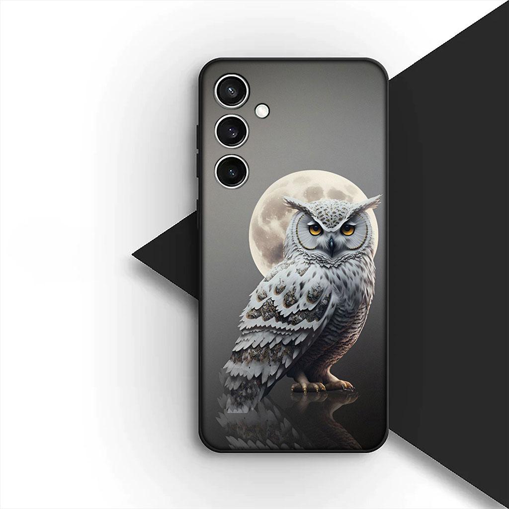 Wallpaper Owl Bird Silicone Phone Cover for Apple iPhone 17 Air 12 13 Pro Max Mini ProMax 7 + 8 Plus Soft Case