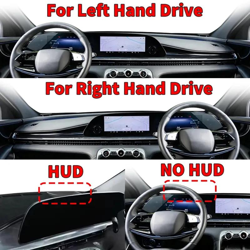 Для OMODA 9 SHS PHEV OMODA C9 (НЕ ДЛЯ ЕС SHS‑P Большой AR‑HUD) Накладка на приборную панель автомобиля Dashmat Нескользящая Защитная накладка на панель Аксессуары