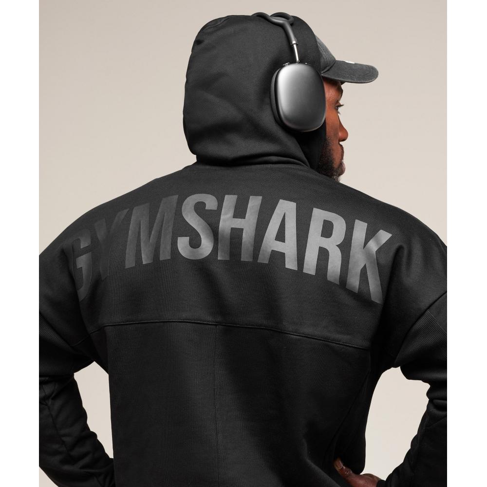 Gymshark Premium Power Hoodie Black C1a2a Bb2j
