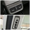 Car Air Outlet Air Conditioner Vent Decorative Cover Trim Strips Carbon Fiber Stickers For Mazda CX-5 Car Interior