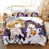 Лучший Аниме Kaichou wa Maid-sama Усуи Такуми Мисаки Комплект постельного белья Мальчики Девочки Размер Twin Queen Пододеяльник Наволочка Для детей Взрослых Мягкий