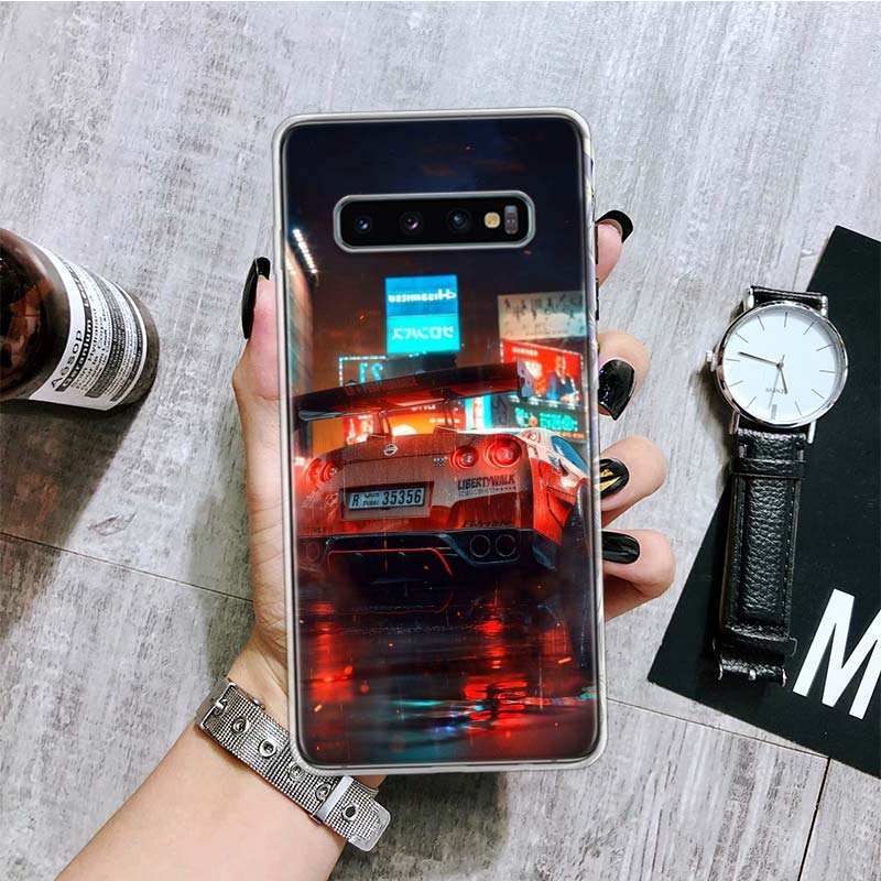 Чехол для телефона GTR Sport Car JDM для Samsung Galaxy S20 FE S10 Plus S21 S22 Ultra S10E S9 S8 S7 Edge J4 + чехол Fundas Coque