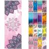 Yoga Towels Fitness Printed Microfiber Sports Travel Quick-drying Sweat-absorbent Workout Mat Cover for Pilates Gym Yoga Blanket