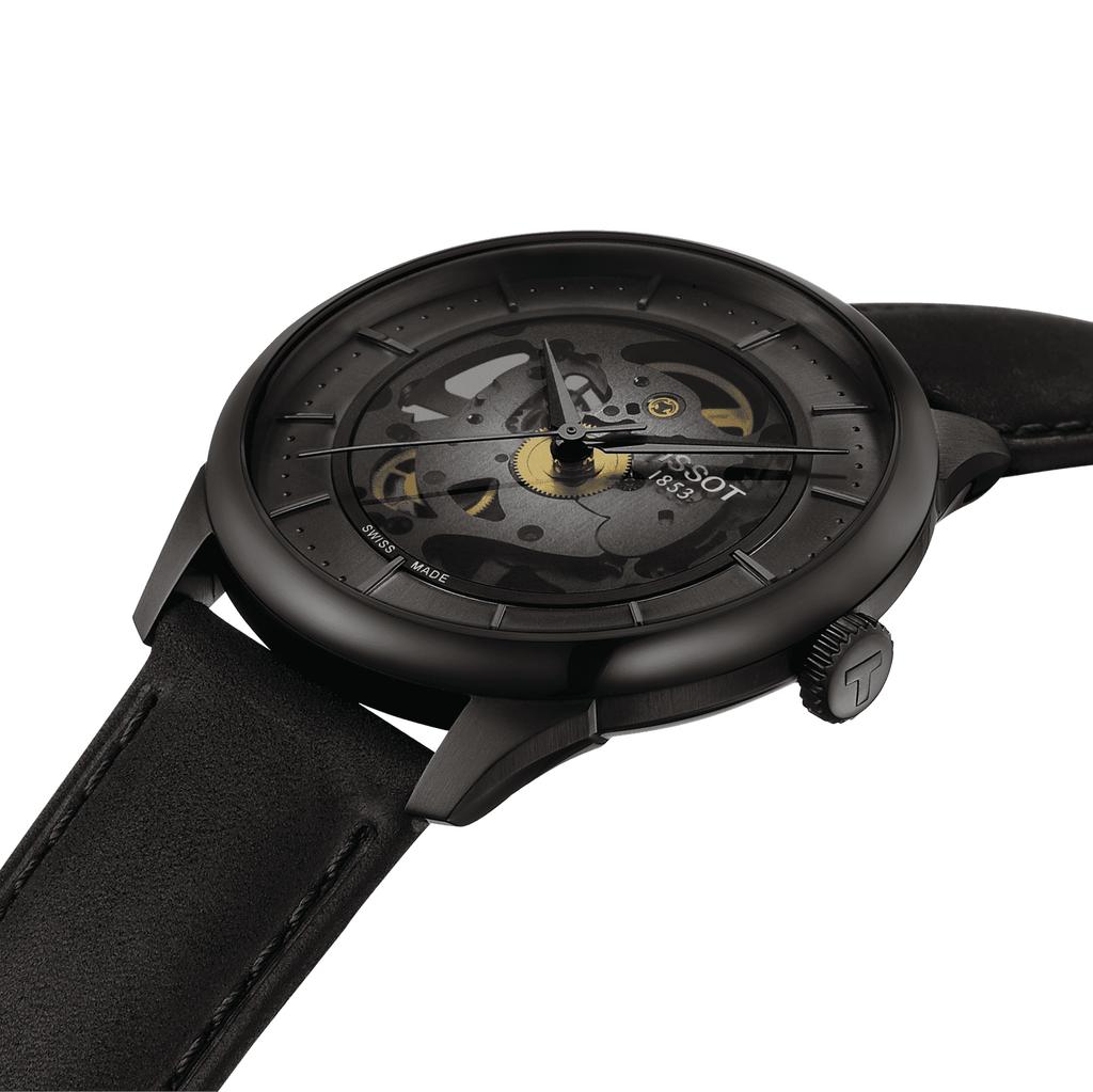 Tissot Мужские модные часы с кожаным ремешком T139.836.36.441.00