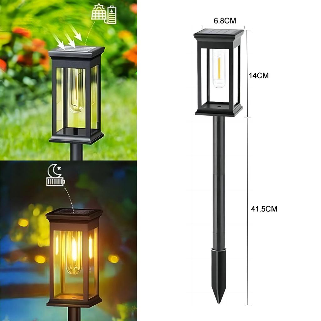 Solar Pathway Lights Outdoor Solar Pathway Garden Lamp Waterproof Landscape Lights Walkway Driveway Lawn Patio Garden Decor