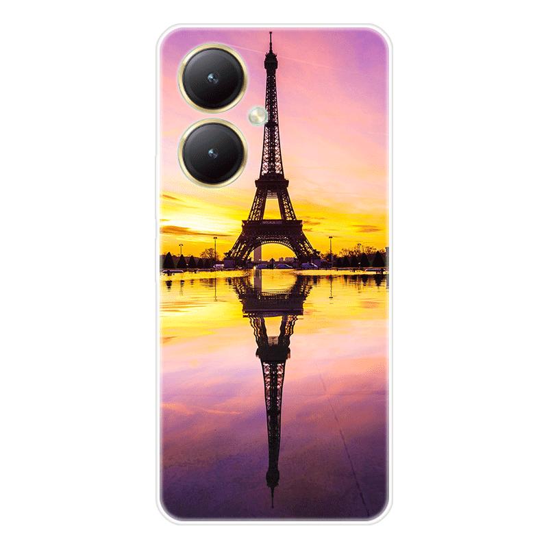 Для Vivo Y27 4G Y 27 5G чехол Мягкая силиконовая задняя крышка Чехол для телефона с рисунком из мультфильма Разнообразие