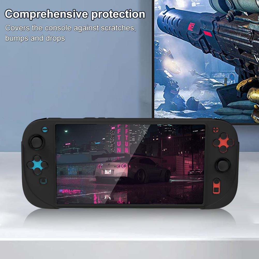 Силиконовый чехол для Nintendo для Switch 2, полный защитный чехол, противоударный мягкий чехол для Nintendo для Switch 2, игровые аксессуары