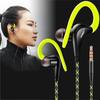 3.5mm Ear Hanging Sport Earphone 1.25m Ear Hook Wired Headphone For iPhone Smartphone In-Ear Waterproof Headsets With Microphone