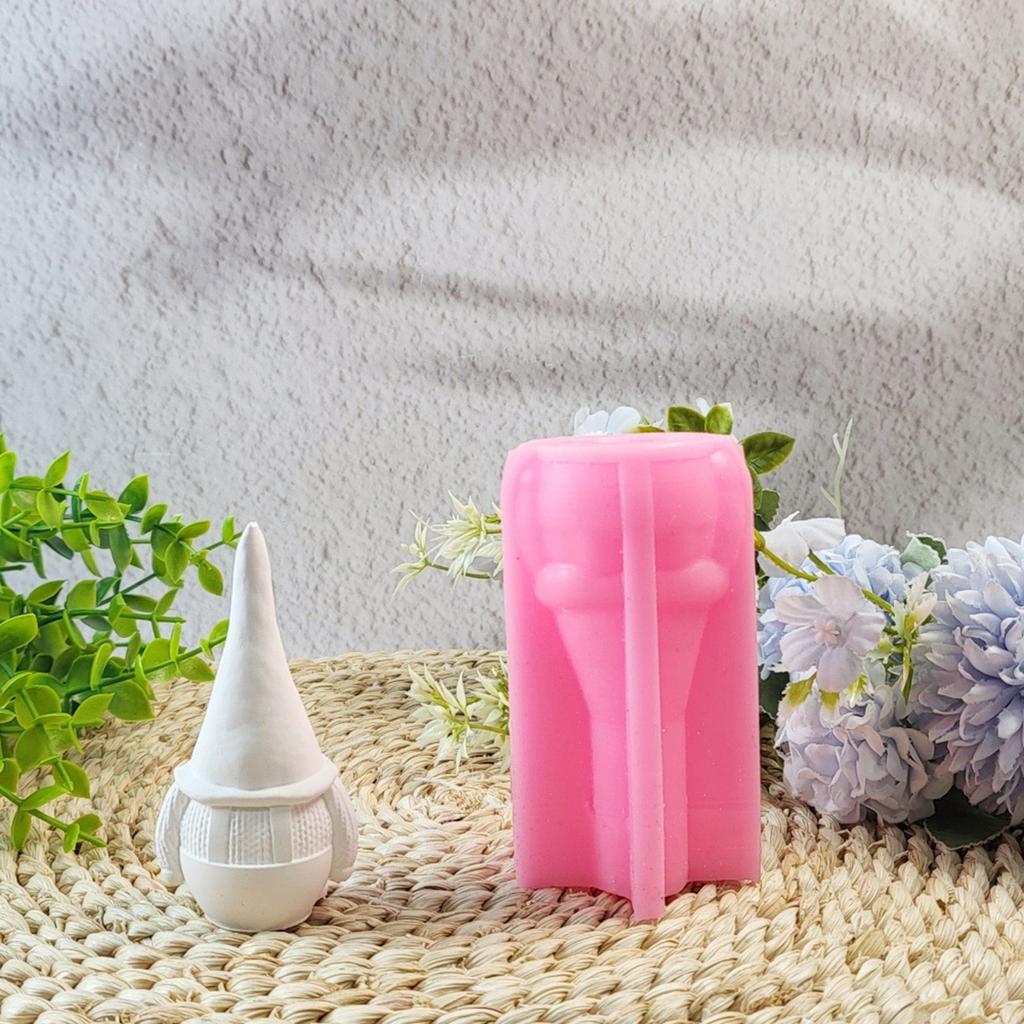 Силиконовые формы для свечей и мыла из гипса в виде гномов, силиконовые формы для шоколада и мастики