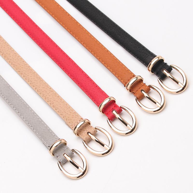 Womens Fashion Pu Leather Belt With Pin Closure For Daily Wear And College Look