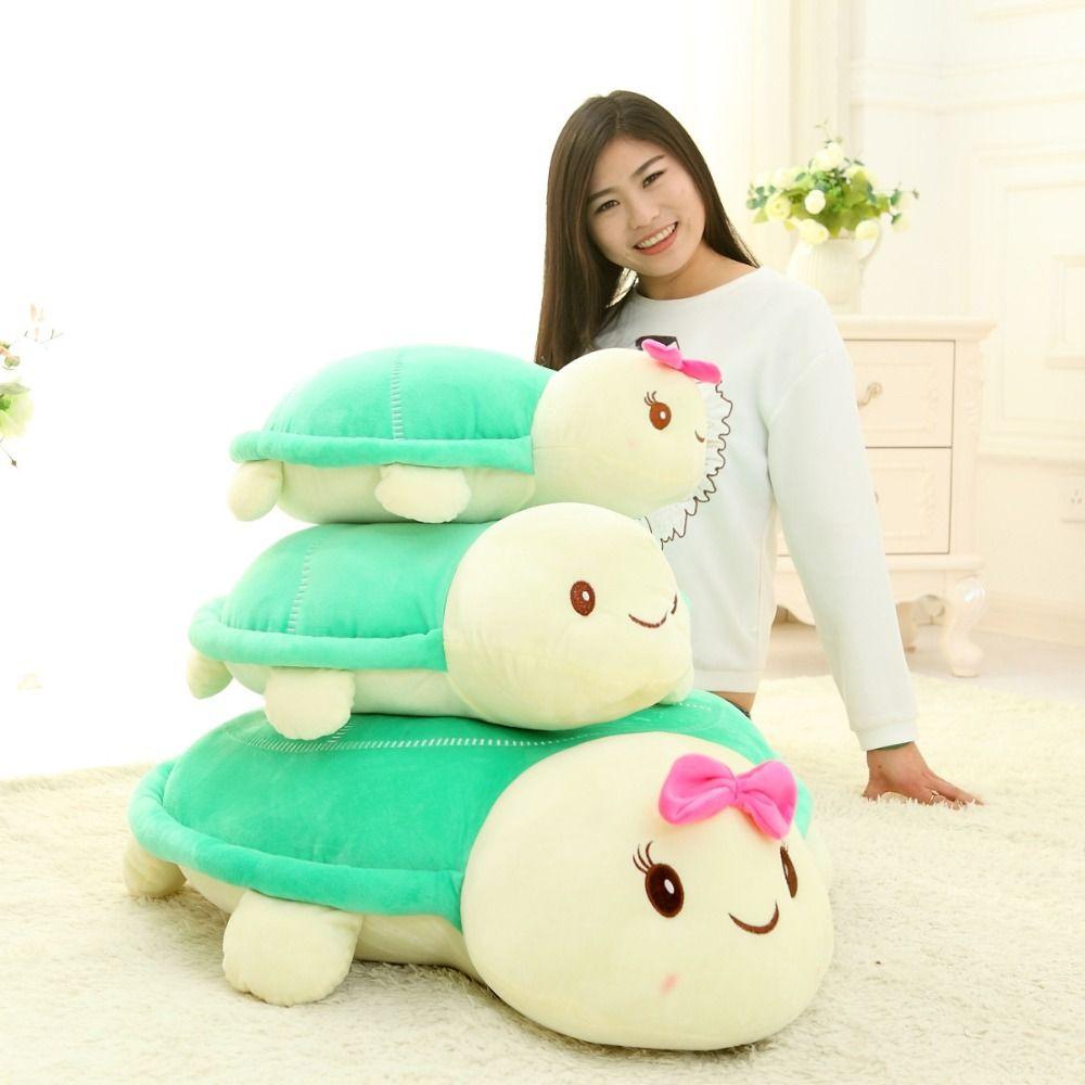 Marine Animal Sea Turtle Stuffed Doll Lovers Animal Sea Turtle Pillow Tortoise Plush Toy  Car Decor