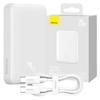 Magnetic Power Bank Baseus Magnetic Mini 10000mAh, USB-C 20W Magsafe (White)