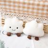 Мультяшный милый белый плюшевый брелок-подвеска в виде облака Kawaii Key Charms Мягкая кукла-игрушка в подарок девочке рюкзак аксессуары украшения