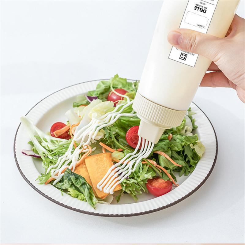 Бутылка для соуса для дома, герметичная, пыленепроницаемая, для кухни, для томатной заправки, сливок, устричного соуса, бутылка для соуса