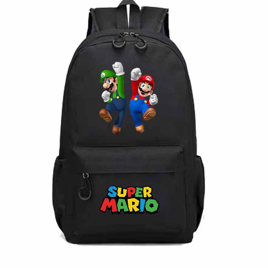 Game Super Mary Game Modeling Backpack Student School Bag Children Cartoon Tide
