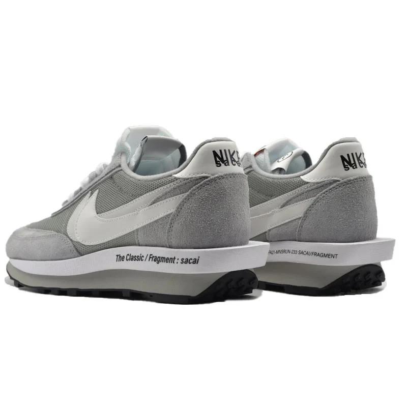 DH2684-001 fragment design A sacai A Nike LD Waffle "Light Smoke Grey" (Men's)