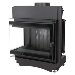 Чугунный камин KRATKI MAJA DECO левый 8 кВт Ø 150