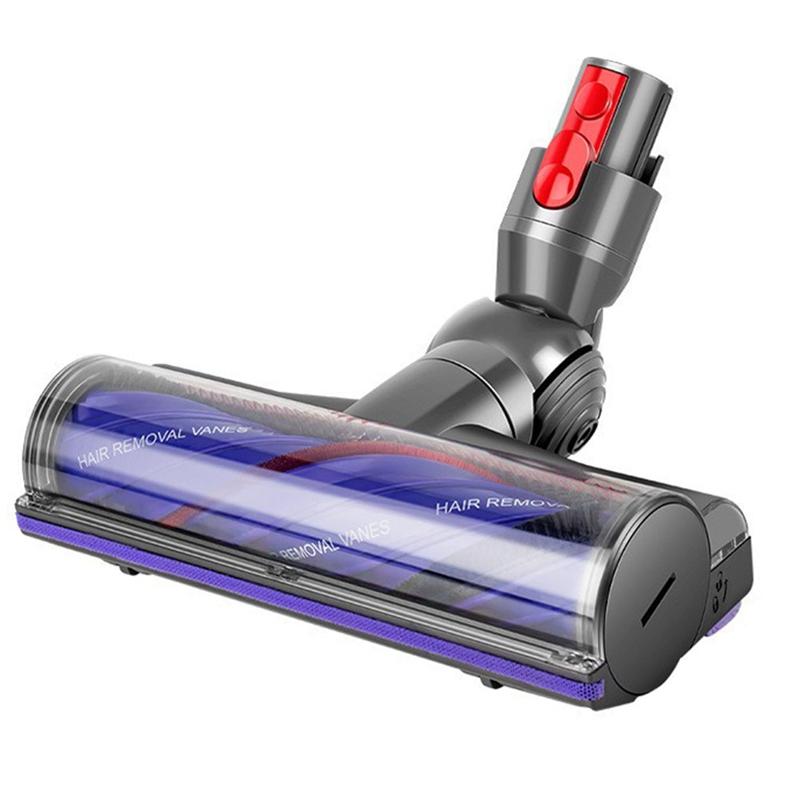Чистящая головка с прямым приводом для беспроводного пылесоса Dyson V7 V8 V10 V11 V15, турбинная насадка для щетки для пола