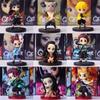 Kimetsu No Yaiba Figure Nezuko Tanjirou Zenitsu Anime Figure Demon Slayer Action Figure Toy Demon Slayer Figurine Toys Model