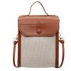 Simple and Fashionable Color-blocking Small Square Bag for Summer Casual Mobile Phone Bag Single-shoulder Crossbody Bag