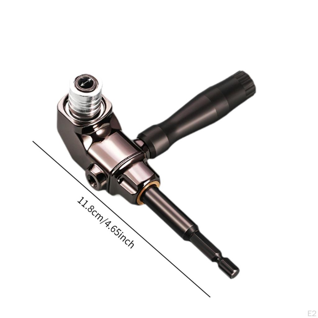 Electric Drill Extension Tool Right Angle Adapter Accessories 90 Degree