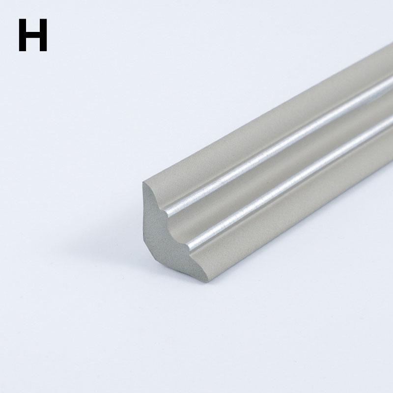 New Soft Self-adhesive Strip Ceiling Decoration Wall Sticker Top Corner Line Edge Banding