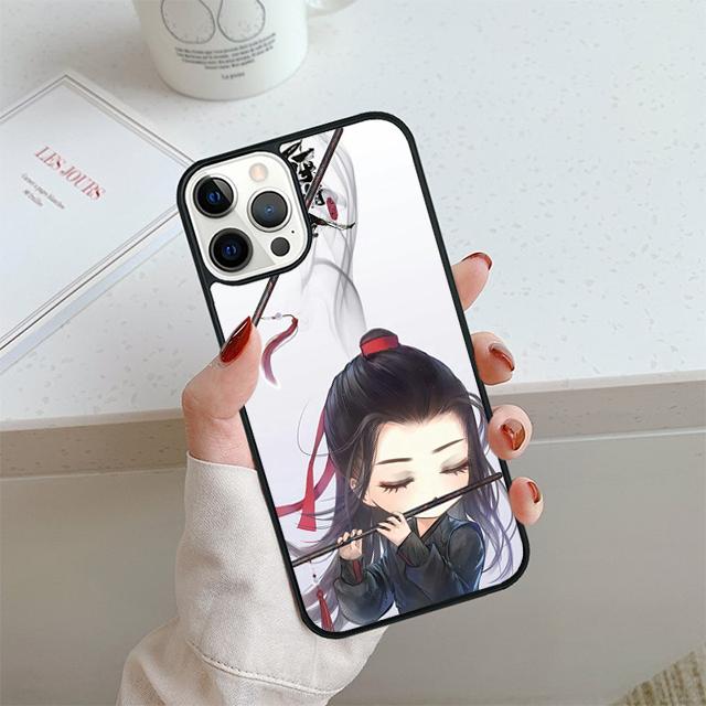 Чехол для телефона "Неукротимый Лань Чжань Вэй Усянь" для iPhone 17 Air 13 12 14 15 16 Чехол для Apple Pro Max Plus Coque