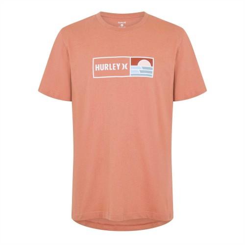 Hurley Mens Box Logo T-Shirt