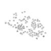100pcs Transparent Rhinestones Mini Sharpened Bottom Exquisite Crystal Gems for DIY Craft Jewelry Cl