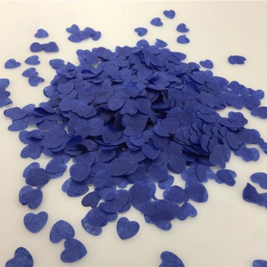 1,5 см в форме сердца бумага конфетти DIY день рождения свадьба воздушный шар декор стола