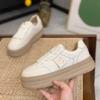 Thick Soled Board Shoes Women's Spring Autumn Versatile Breathable Small White Shoes Elevated Sports Leisure Shoe Women Sneakers