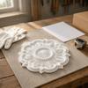 Ceiling Light Base Decorative Medallion PU Material Luxury Interior Decoration