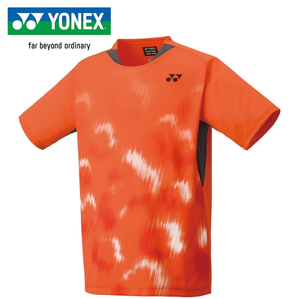 Футболка игровая Uni Game Shirt 10608 Orange O [Yonex] (Подходящий стиль) (005)