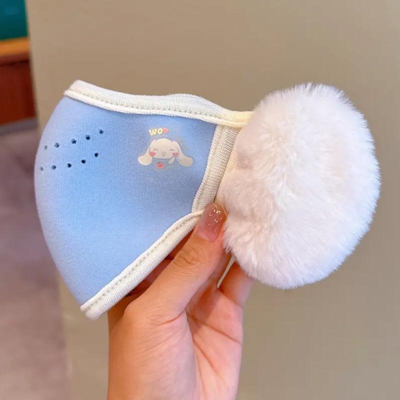Ветрозащитная зимняя маска-ушанка для девочек — теплая, плотная, защита от езды на велосипеде на открытом воздухе для учеников начальной школы