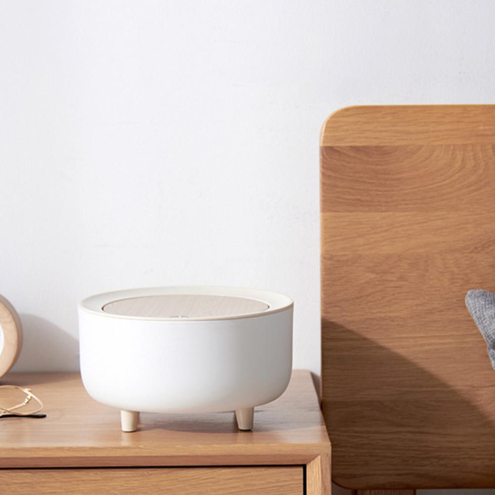 Настольный мусорный бак, мусорный пресс, автомобильный винтовой колпачок, маленькое ведро, полипропиленовый абс, крошечный мусорный бак с крышкой, детский, женский, автомобильный мусорный бак