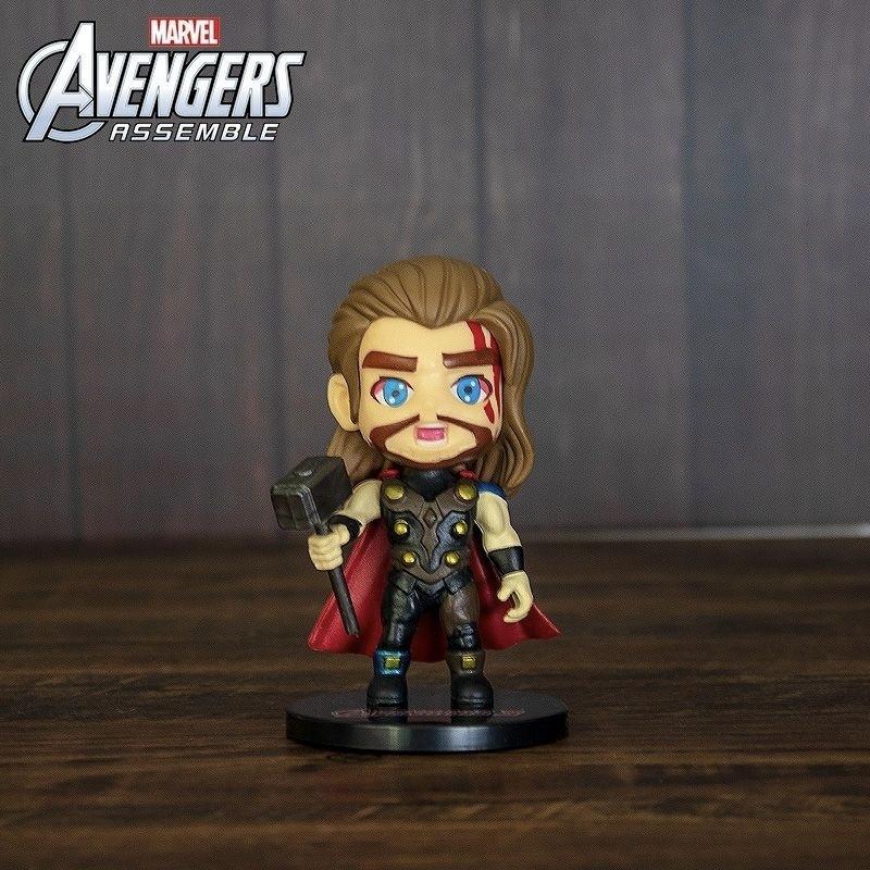 Фигурки Мстителей Marvel в непрозрачной упаковке, Игрушки Бэтмен, Железный Человек, Человек-Паук, Капитан Америка, Коллекционные Модели-Украшения для Детей и Фанатов