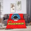 Soft Warm Blanket Travel Vigilante peacemaker  Bedding Throws  Flannel Bedspread For Couch Chair Sofa Bed Funny Sofa Bed Cover