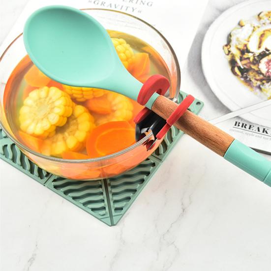 Зажим для кастрюли, силиконовый захват, противоскользящий пресс, крючок двойного назначения, легкий фиксированный зажим для кастрюли, кухонные аксессуары, инструменты, кухонные принадлежности