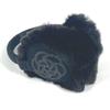 CHANEL ear warmers Camellia Stone CC CC Mark Logo Muffler Accessories Earmuff