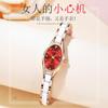 JINSHIDUN Brand Watches Swiss Watch Quartz Movement Fashion Waterproof Thin Women's Watch Women