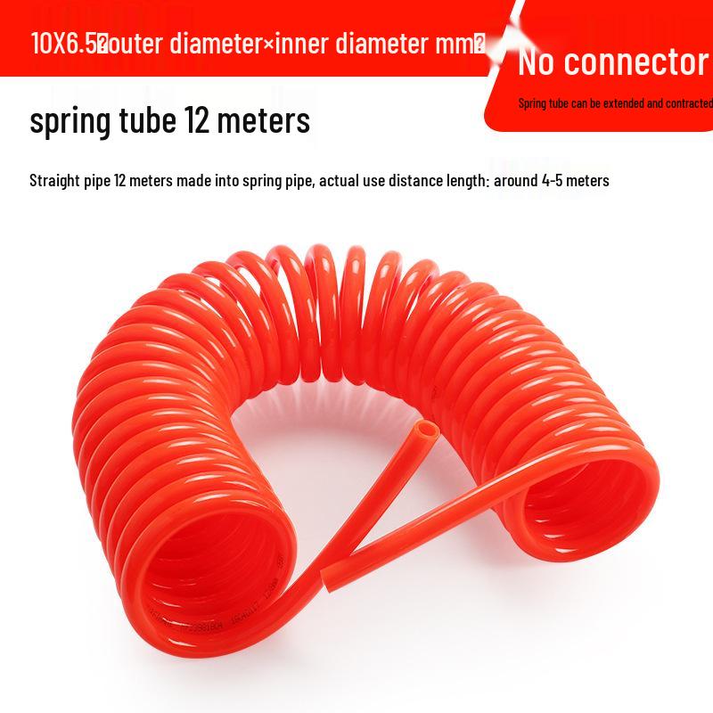 High-Pressure Retractable Air Hose with Quick Couplings