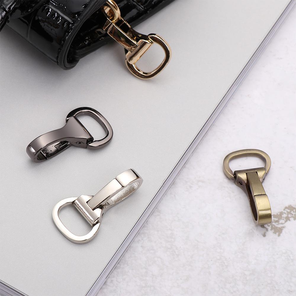 Craft Bag Strap Trigger Lobster Clasp Spring Gate Clip Metal Snap Hook Belt Webbing Keychain