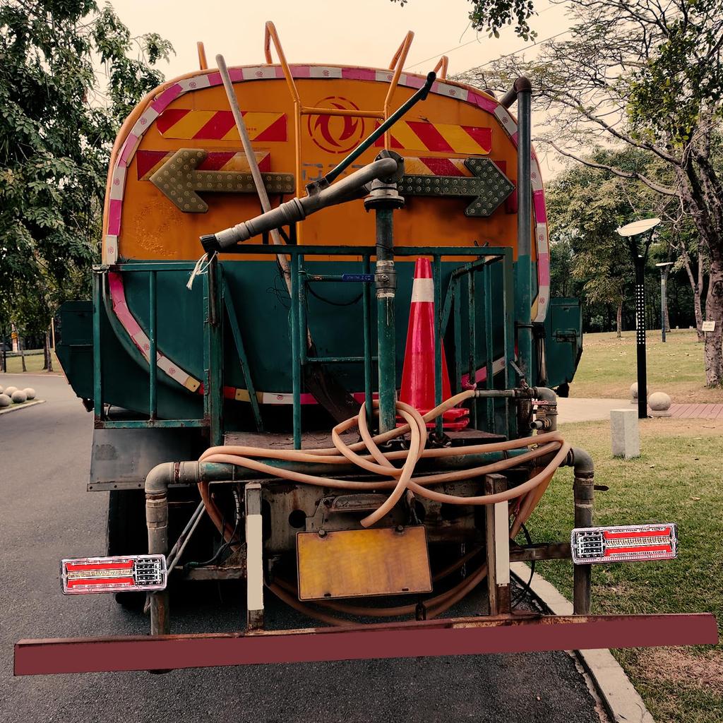 Ygmylandbb Задний фонарь грузовика 12 В светодиодный последовательный бегущий указатель поворота задний комбинированный фонарь для прицепа светодиодный задний фонарь стоп-сигнал малый задний фонарь светодиодная световая панель
