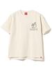 B:MING LIFE STORE by BEAMS Manhattan Portage Short Sleeve Print T-Shirt, Men's, Pink, Size S