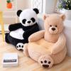 Children's Cute Panda Plush Sofa - Cartoon Tatami Style