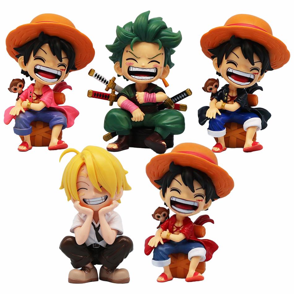 One Piece Портативный Луффи Зоро Портгас·Д· Эйс Сидящий Ямато версия Q модная игра мультфильм Аниме автомобильное украшение rega